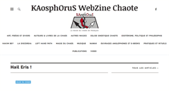 Desktop Screenshot of kaosphorus.net